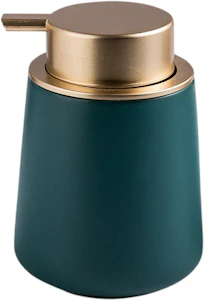 Geneva Gilded Ceramic Liquid Soap Dispenser