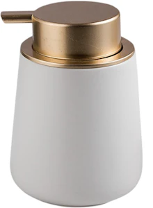 Geneva Gilded Ceramic Liquid Soap Dispenser