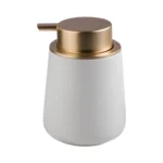 Geneva Gilded Ceramic Liquid Soap Dispenser
