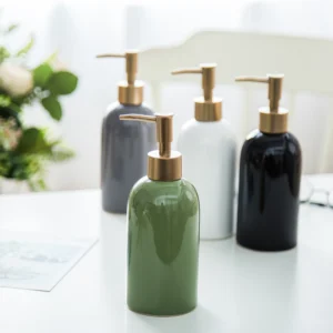 Helsinki Minimalist Ceramic Liquid Soap Dispenser
