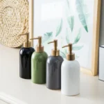 Helsinki Minimalist Ceramic Liquid Soap Dispenser