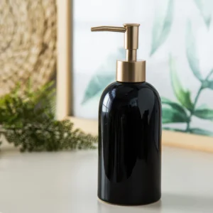 Helsinki Minimalist Ceramic Liquid Soap Dispenser