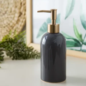 Helsinki Minimalist Ceramic Liquid Soap Dispenser