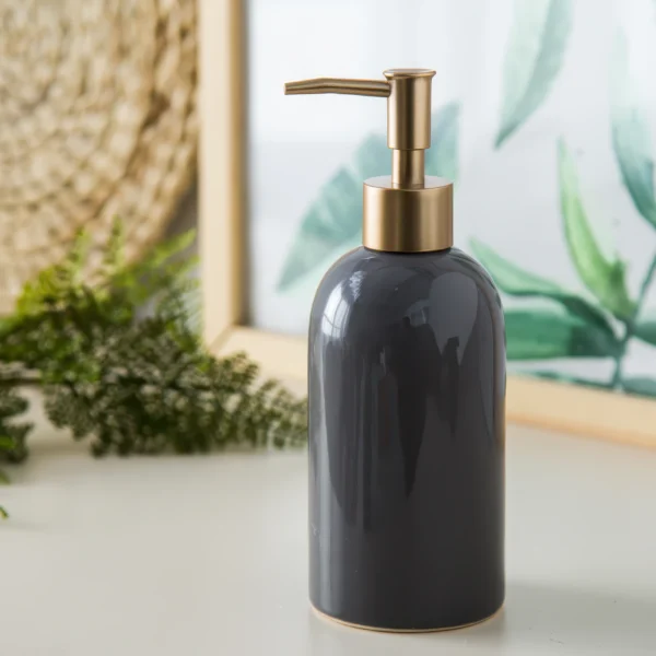 Helsinki Minimalist Ceramic Liquid Soap Dispenser