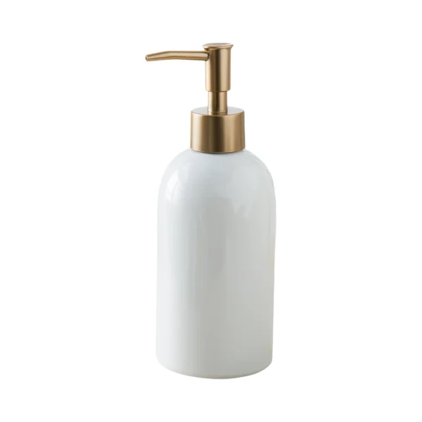 Helsinki Minimalist Ceramic Liquid Soap Dispenser