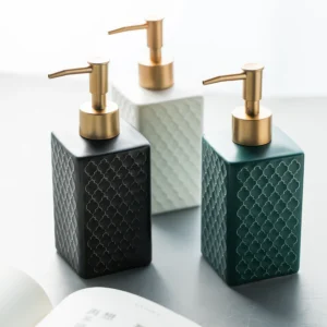 Lisbon Lattice Ceramic Liquid Soap Dispenser