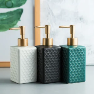 Lisbon Lattice Ceramic Liquid Soap Dispenser