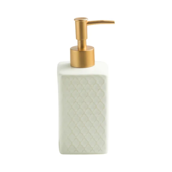 Lisbon Lattice Ceramic Liquid Soap Dispenser