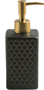 Lisbon Lattice Ceramic Liquid Soap Dispenser
