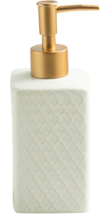 Lisbon Lattice Ceramic Liquid Soap Dispenser