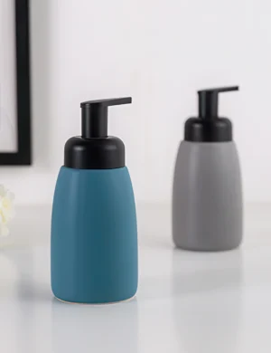 Malmo Matte Ceramic Foaming Soap Dispenser