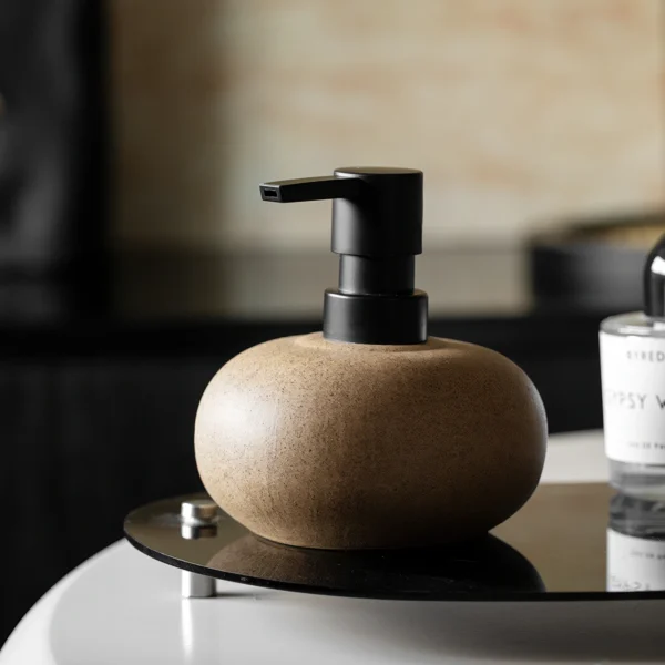 Nara Matte Ceramic Liquid Soap Dispenser
