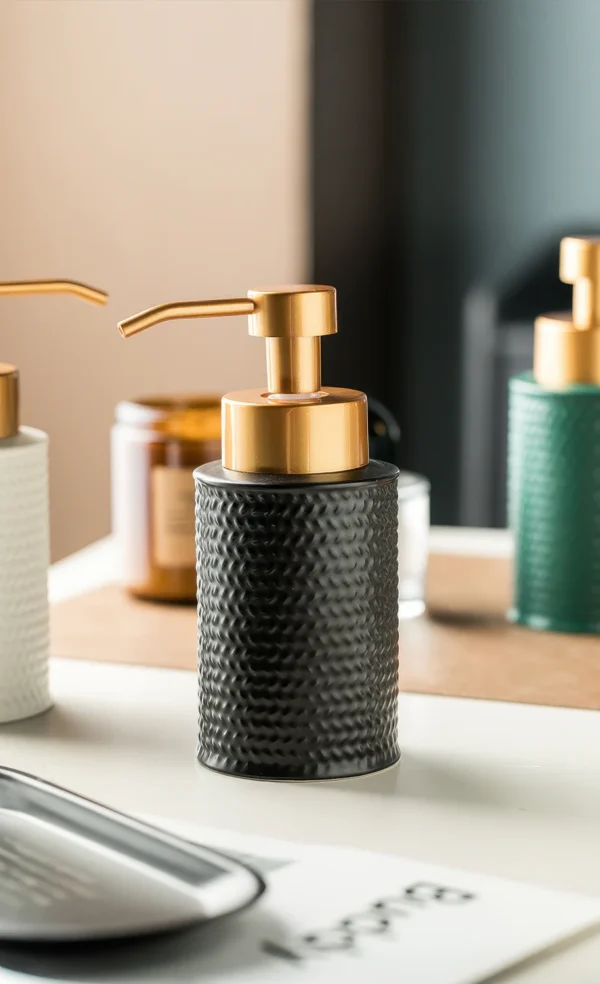 Sorrento Woven Ceramic Foaming Soap Dispenser