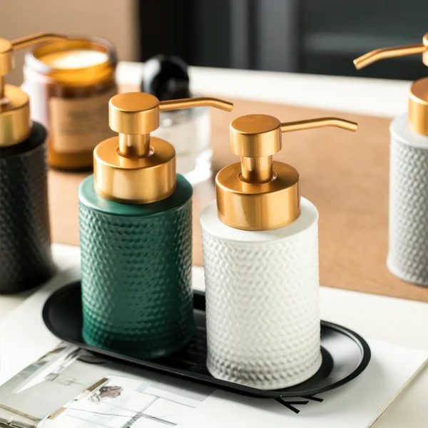Sorrento Woven Ceramic Foaming Soap Dispenser