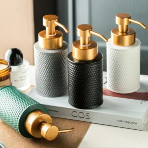 Sorrento Woven Ceramic Foaming Soap Dispenser