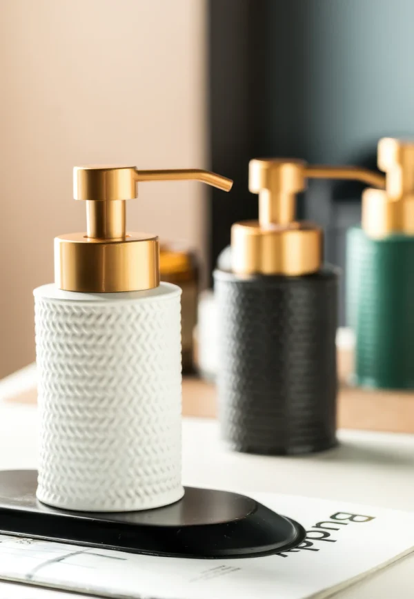 Sorrento Woven Ceramic Foaming Soap Dispenser