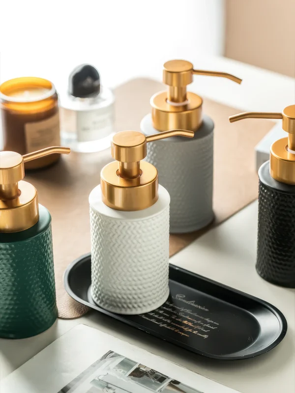 Sorrento Woven Ceramic Foaming Soap Dispenser