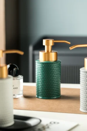 Sorrento Woven Ceramic Foaming Soap Dispenser