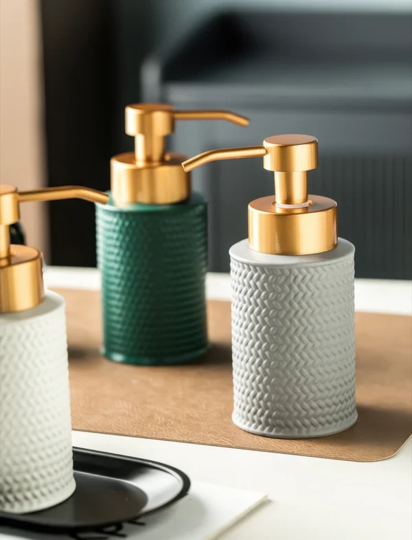 Sorrento Woven Ceramic Foaming Soap Dispenser