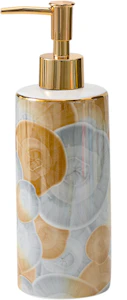 Valencia Marbled Ceramic Liquid Soap Dispenser