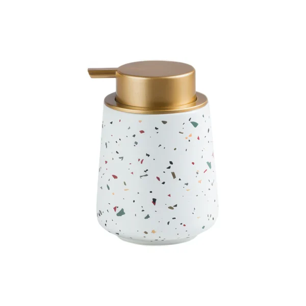 Verona Terrazzo Ceramic Liquid Soap Dispenser