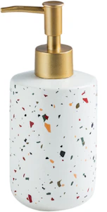 Verona Terrazzo Ceramic Liquid Soap Dispenser
