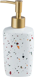 Verona Terrazzo Ceramic Liquid Soap Dispenser