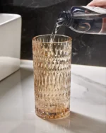 Versailles Droplet Glass Foaming Soap Dispenser