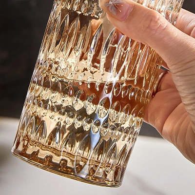 Versailles Droplet Glass Foaming Soap Dispenser