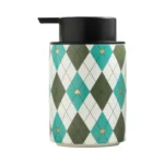 Vienna Matte Geometric Ceramic Foaming Soap Dispenser