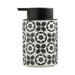 Vienna Matte Geometric Ceramic Foaming Soap Dispenser