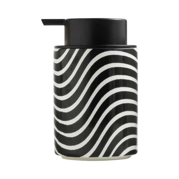 Vienna Matte Geometric Ceramic Foaming Soap Dispenser