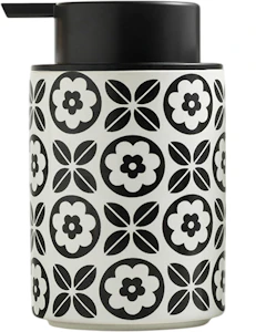 Vienna Matte Geometric Ceramic Foaming Soap Dispenser