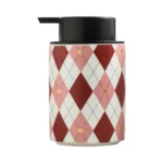 Vienna Matte Geometric Ceramic Foaming Soap Dispenser