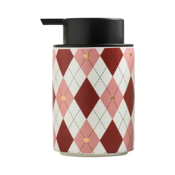 Vienna Matte Geometric Ceramic Foaming Soap Dispenser