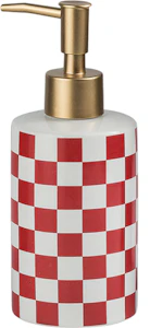 Brighton Checkerboard Ceramic Liquid Soap Dispenser