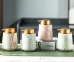 Carrara Marbled Ceramic Foaming Soap Dispenser
