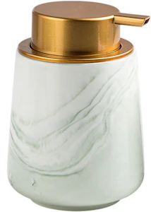 Carrara Marbled Ceramic Foaming Soap Dispenser