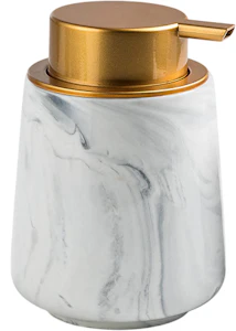 Carrara Marbled Ceramic Foaming Soap Dispenser