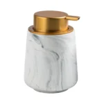 Carrara Marbled Ceramic Foaming Soap Dispenser