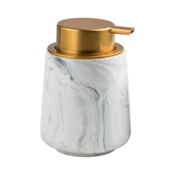 Carrara Marbled Ceramic Foaming Soap Dispenser