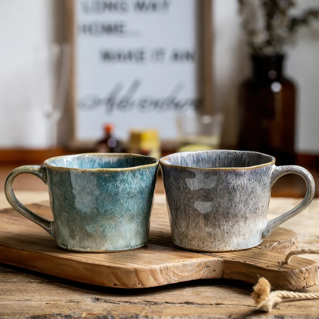 Caspian Water Ripple Ceramic Mug