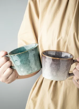 Caspian Water Ripple Ceramic Mug