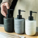 Copenhagen Etched Ceramic Liquid Soap Dispenser
