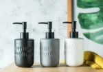 Copenhagen Etched Ceramic Liquid Soap Dispenser