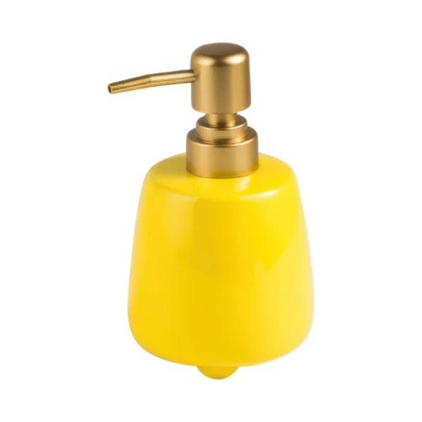 Lucerne Curved Ceramic Liquid Soap Dispenser