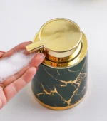 Milan Gilded Ceramic Foaming Soap Dispenser