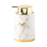 Milan Gilded Ceramic Foaming Soap Dispenser
