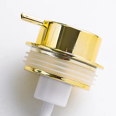 Milan Gilded Ceramic Foaming Soap Dispenser
