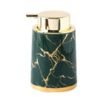Milan Gilded Ceramic Foaming Soap Dispenser